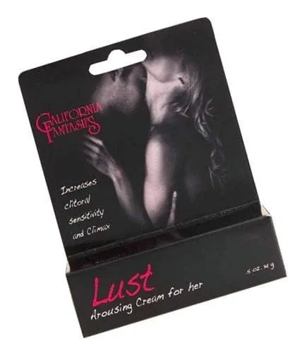 California Fantasies Anal Lust Arousing Cream for Her 05 Oz Tube Boxed