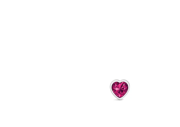 Cheeky Charms Silver Metal Butt Plug Heart Bright Pink Medium Viben Anal Cheeky Charms Silver Metal Butt Plug Heart Bright Pink Medium Viben Anal