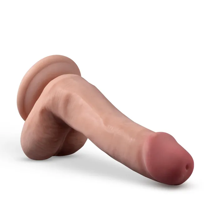 Dr Skin Plus 6 Inch Posable Dildo With Balls Mocha Blush Novelties Dildos Dr Skin Plus 6 Inch Posable Dildo With Balls Mocha Blush Novelties Dildos