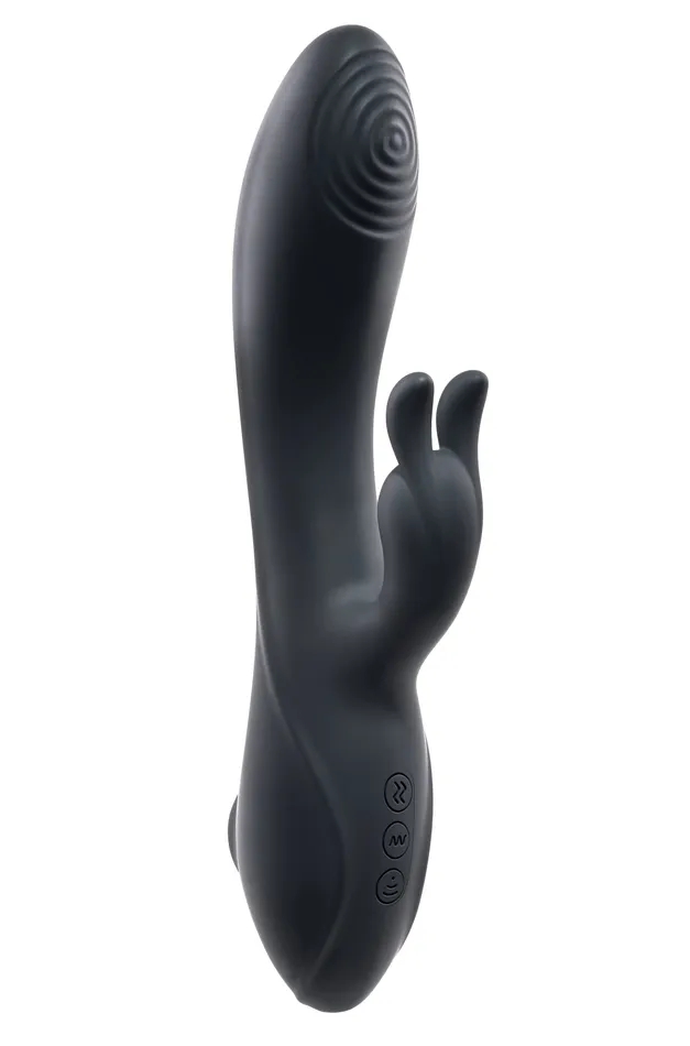 Evolved Novelties Vibrators Rabbit Hole Black