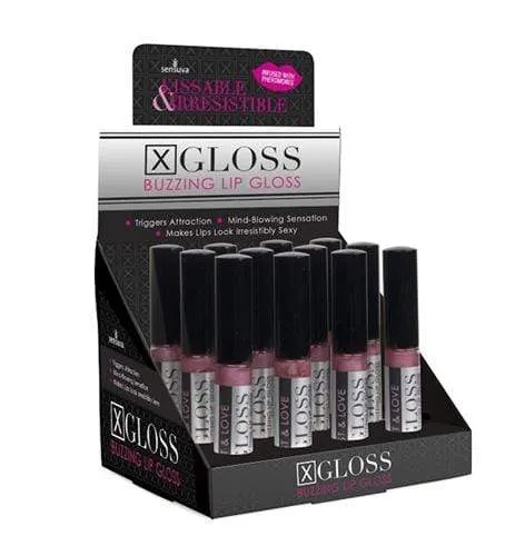 Female Sex Toys Sensuva X Gloss Assorted 12 Display Counter Display