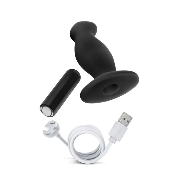 Male Sex Toys Blush Novelties Anal Adventures Platinum Silicone Vibrating Prostate Massager 02Black Male Sex Toys Blush Novelties Anal Adventures Platinum Silicone Vibrating Prostate Massager 02Black