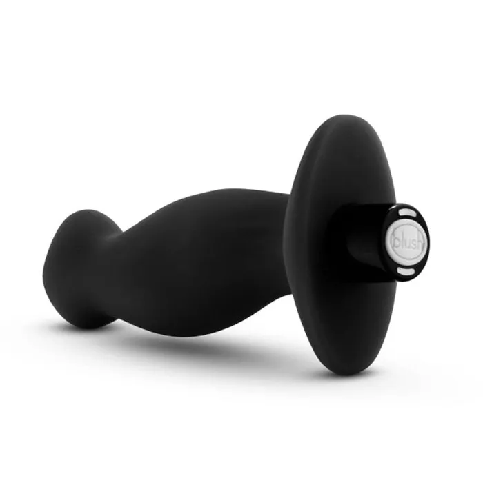 Male Sex Toys Blush Novelties Anal Adventures Platinum Silicone Vibrating Prostate Massager 02Black Male Sex Toys Blush Novelties Anal Adventures Platinum Silicone Vibrating Prostate Massager 02Black