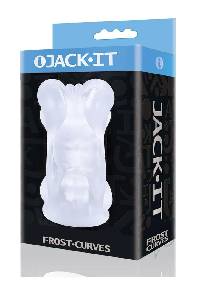 Male Sex Toys Icon Brands JackIt Frost Stroker Curves
