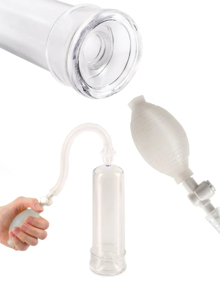 Male Sex Toys Pipedream Pump Worx Beginners Power Pump Clear Male Sex Toys Pipedream Pump Worx Beginners Power Pump Clear