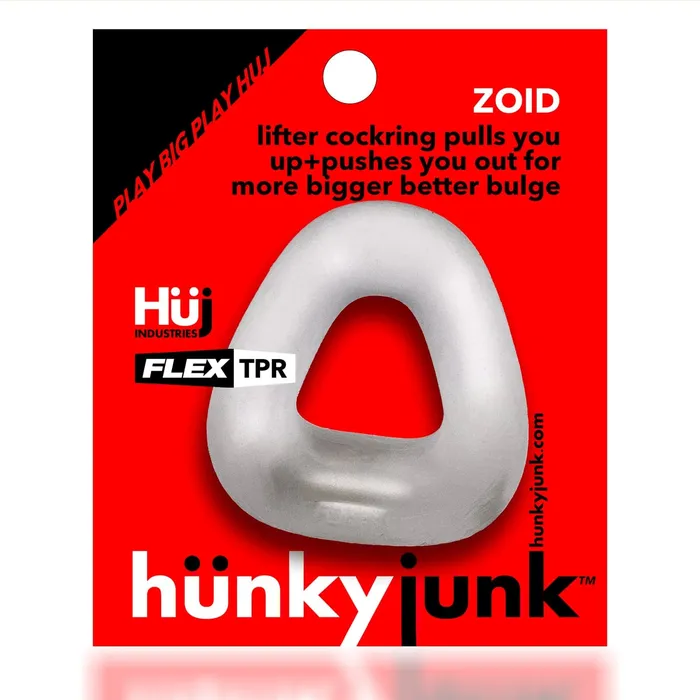 Oxballs Zoid Trapazoid Lifter Cockring Clear Ice Dildos Oxballs Zoid Trapazoid Lifter Cockring Clear Ice Dildos