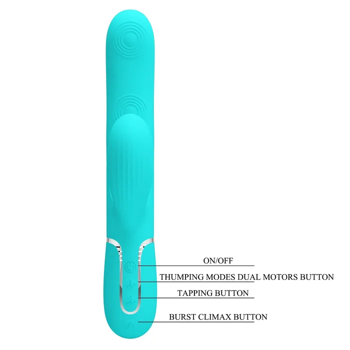 Perdita Twinkled Tenderness Vibrator Turquoise Pretty Love Female Sex Toys Perdita Twinkled Tenderness Vibrator Turquoise Pretty Love Female Sex Toys