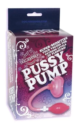 Pussy Pump Pink Doc Johnson Male Sex Toys