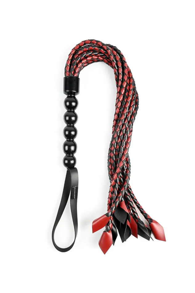 Saffron Braided Flogger Sportsheets Vibrators