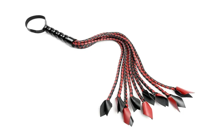 Saffron Braided Flogger Sportsheets Vibrators Saffron Braided Flogger Sportsheets Vibrators