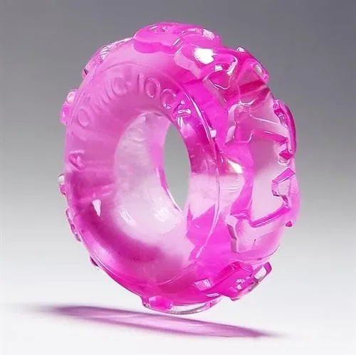 Vibrators Oxballs Jelly Bean Cockring Atomic Jock Pink
