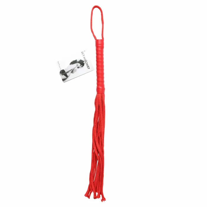 Vibrators Sex and Mischief Rope Flogger Red Sportsheets Vibrators Sex and Mischief Rope Flogger Red Sportsheets