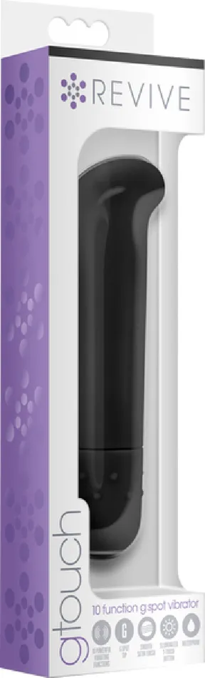 Blush Novelties Revive G Touch 10 Function G Spot Vibrator Pleasure Sex Adult Toy Black Vibrators
