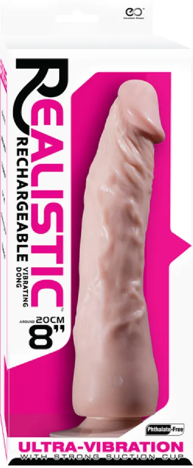 Dildos 8 Vibrating Dong Flesh Sex Toy Adult Pleasure Nanma