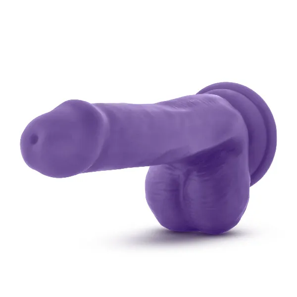 Dildos Au Natural Bold Delight 6in Dildo Purple Blush