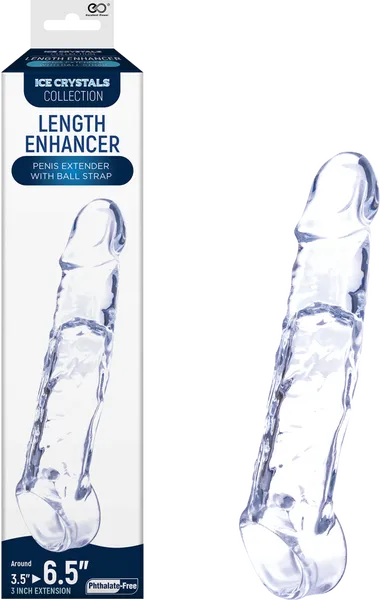 Dildos Excellent Power Length Enhancer 65 Clear
