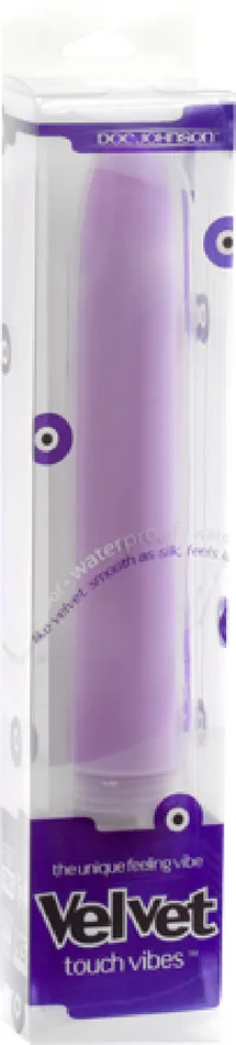 Doc Johnson Vibrators Velvet Touch Lavender Sex Toy Adult Pleasure
