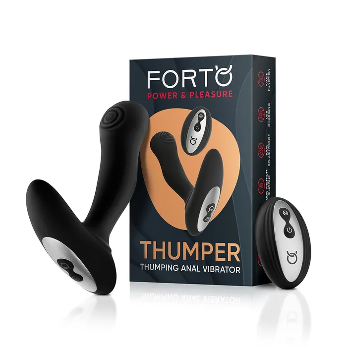 FORTO Anal FORTO Thumper Black FORTO Anal FORTO Thumper Black
