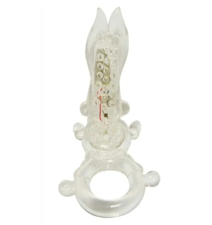 Funny Bunny Vibe Cock Ring Pink Sex Toy Adult Pleasure Xsales Vibrators