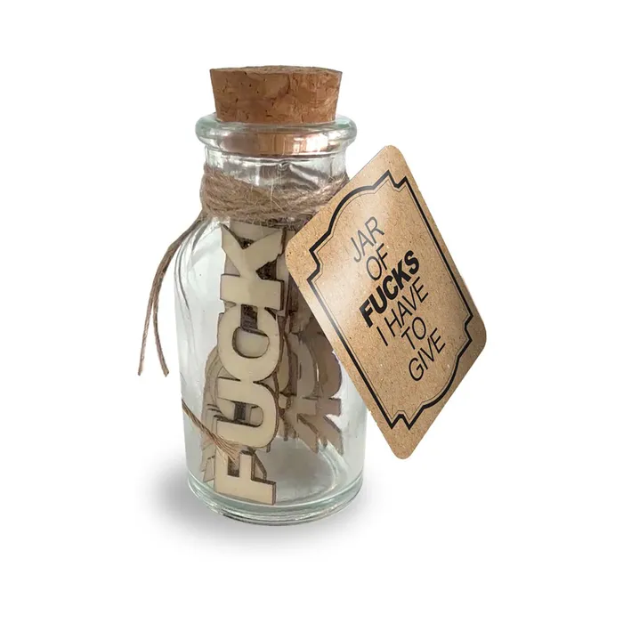 Jar Of Fucks I Have To Give Little Genie Anal