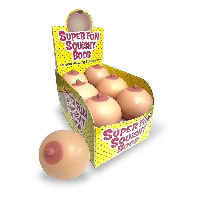 Little Genie Female Sex Toys Stress Boobie 12Piece Display
