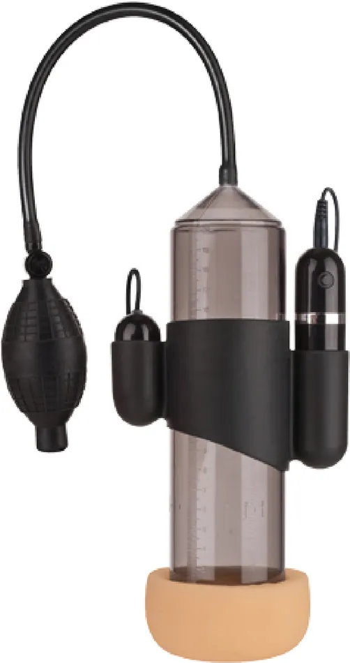 Lust Pumper 8 Vibrating Pump W Gauge Mouth Black Sex Toy Adult Pleasure Nanma Female Sex Toys