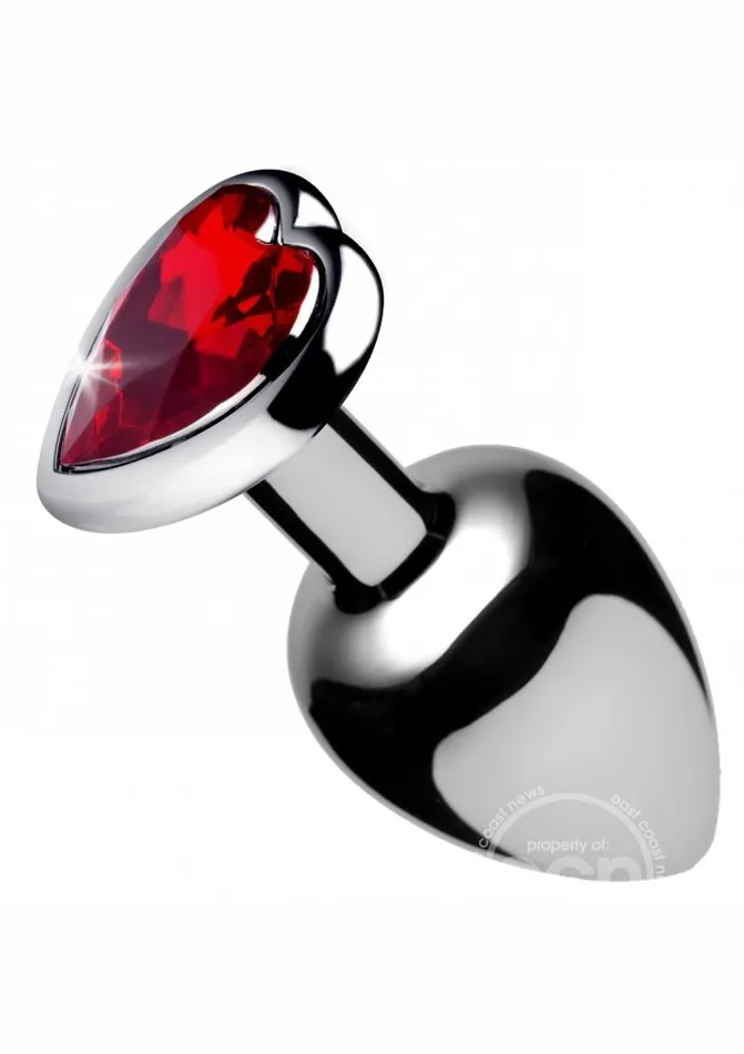 Male Sex Toys Booty Sparks Heart Gem Anal Plug XR Brands
