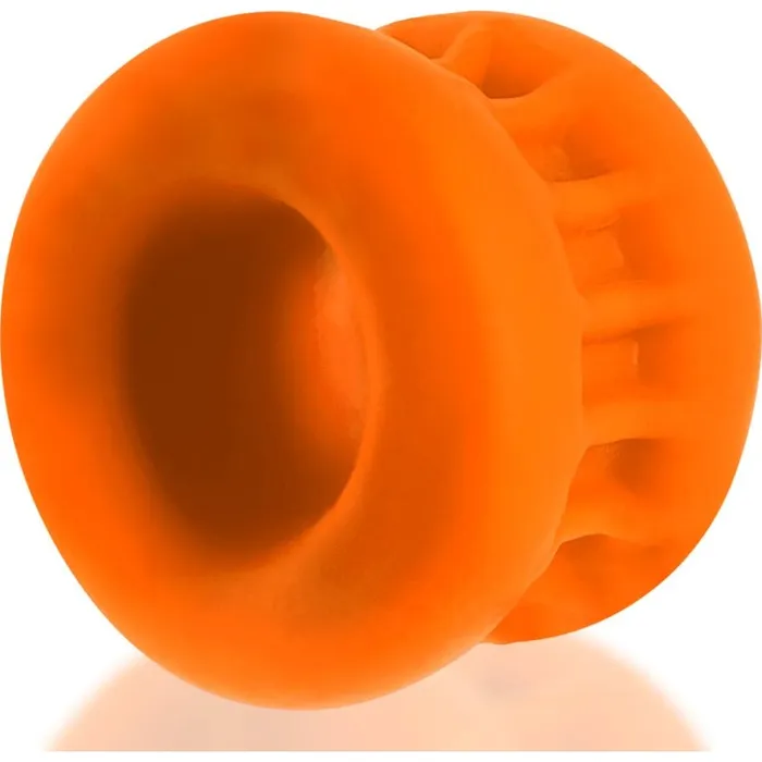 Male Sex Toys Core Grip Squeeze Ball Stretcher Orange Ice Oxballs