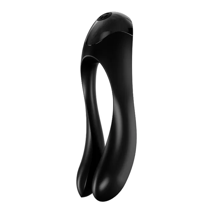 MyRisque Vibrators Satisfyer Candy Cane Finger Vibe Black