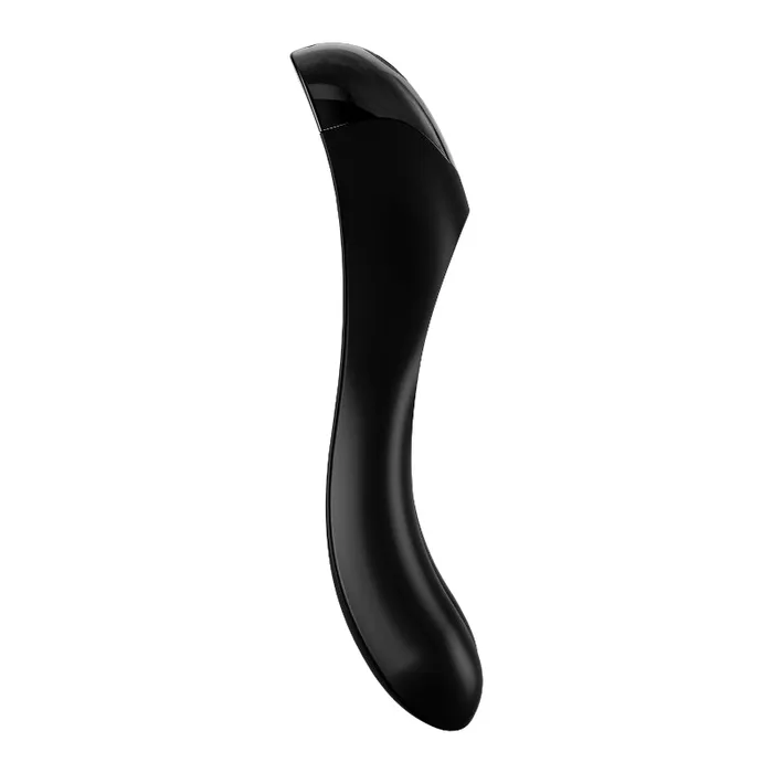 MyRisque Vibrators Satisfyer Candy Cane Finger Vibe Black