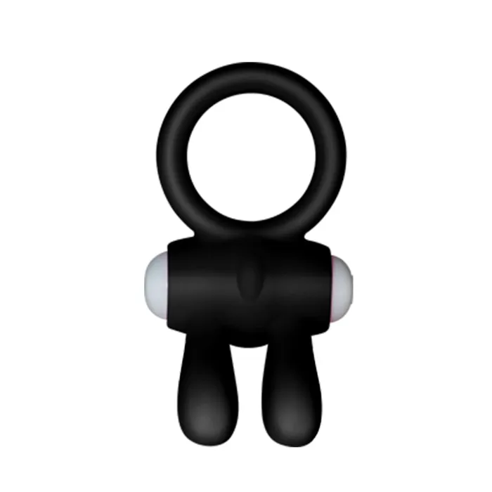 Power Clit Cockring Rabbit BLK Lovetoy Vibrators