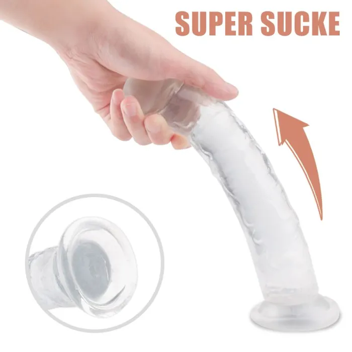 SHande Dildos Lester Dong Clear L