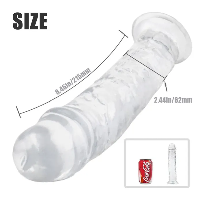 SHande Dildos Lester Dong Clear L
