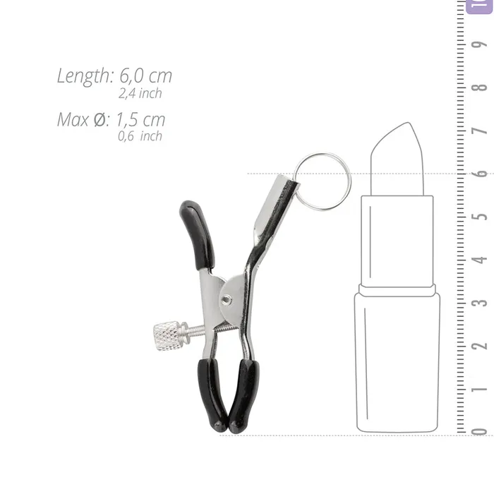 Screw Clamps With Attachment Ring Fetish Collection Male Sex Toys
