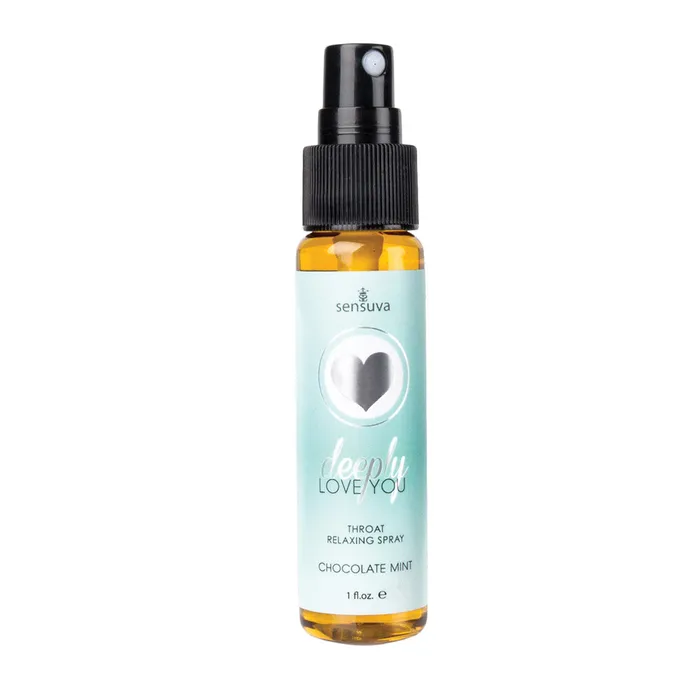 Sensuva Deeply Love You Throat Relaxer 1 oz Assorted Flavors Sensuva Vibrators Sensuva Deeply Love You Throat Relaxer 1 oz Assorted Flavors Sensuva Vibrators