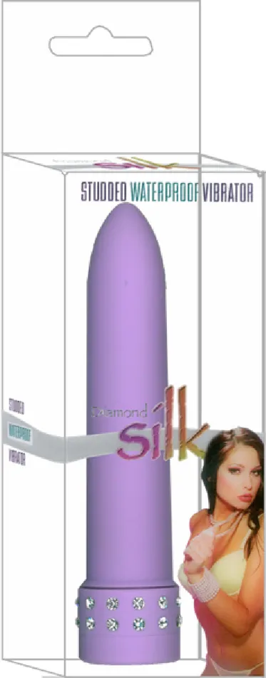 Seven Creations Vibrators Diamond Silk Purple Sex Toy Adult Pleasure