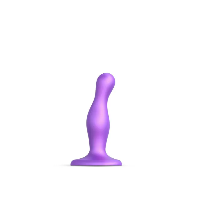 StrapOnMe Anal StrapOnMe Curvy Plug Dil Metallic Purple Small