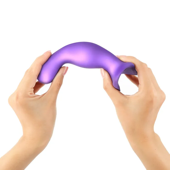 StrapOnMe Anal StrapOnMe Curvy Plug Dil Metallic Purple Small