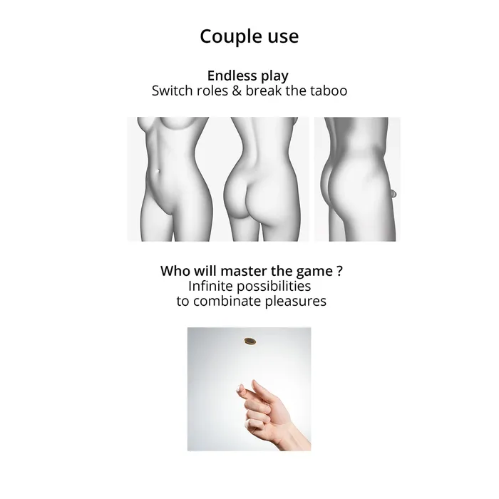 StrapOnMe MultiOrgasm Large Bendable StrapOn Black StrapOnMe Female Sex Toys