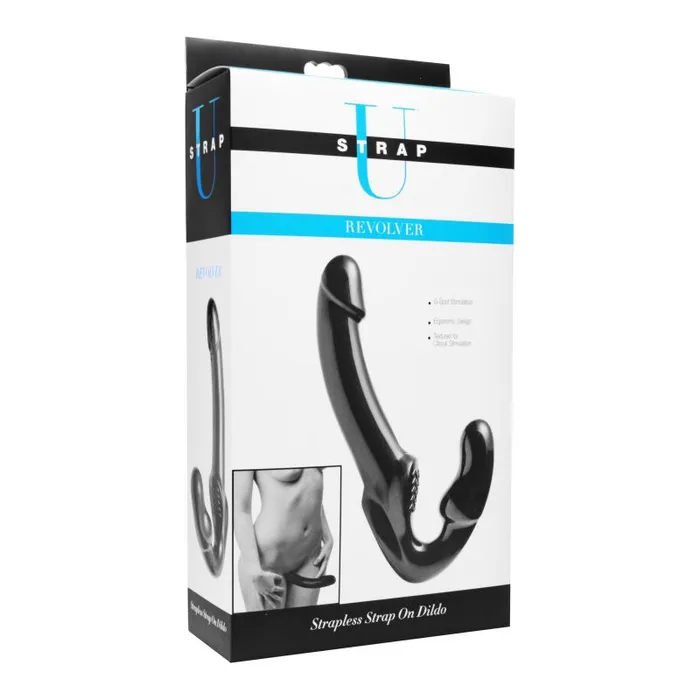 Strap U Female Sex Toys Revolver II Strapless Strap On Dildo
