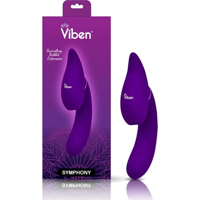 Symphony 21 Mode Swivel Suction Head Triple Motor Vibrator Viben Female Sex Toys Symphony 21 Mode Swivel Suction Head Triple Motor Vibrator Viben Female Sex Toys