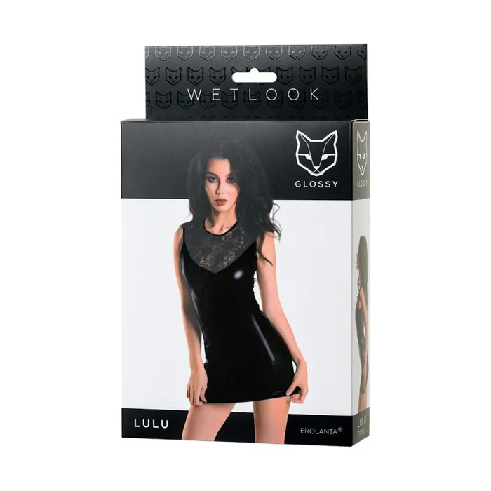 Vibrators Glossy Glossy Wetlook Dress Lulu Sexy Vibrators Glossy Glossy Wetlook Dress Lulu Sexy