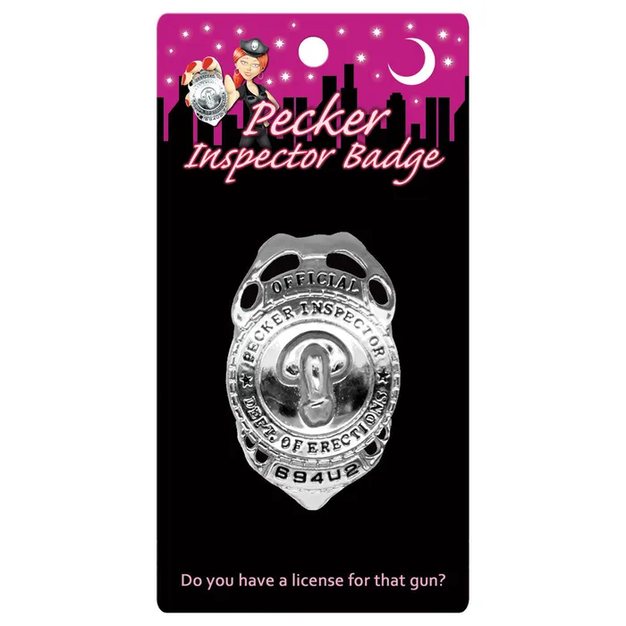 Vibrators Kheper Games Pecker Inspector Badge