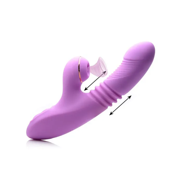Vibrators Shegasm Shegasm ProThrust Rabbit Mauve