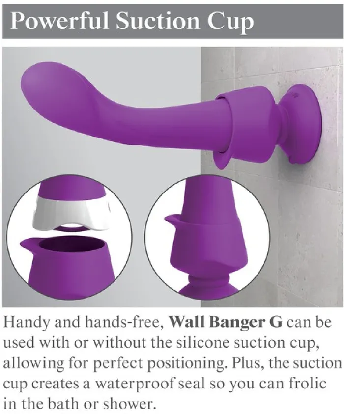 Vibrators Wall Banger G Purple Pipedreams