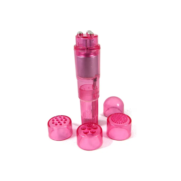 Voodoo Pocket Pleasure w 4 Attachments Voodoo Vibrators
