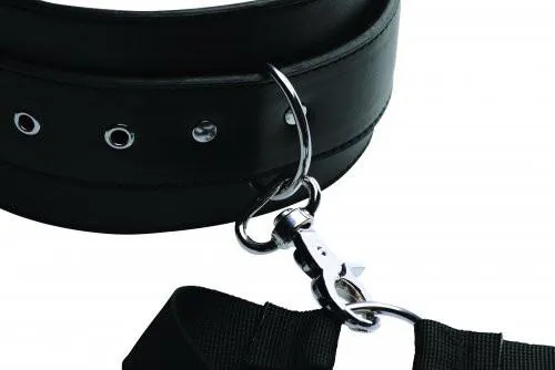 XR Brands Couples Master Series Acquire Easy Access Thigh Harness with Wrist Cuffs XR Brands Couples Master Series Acquire Easy Access Thigh Harness with Wrist Cuffs