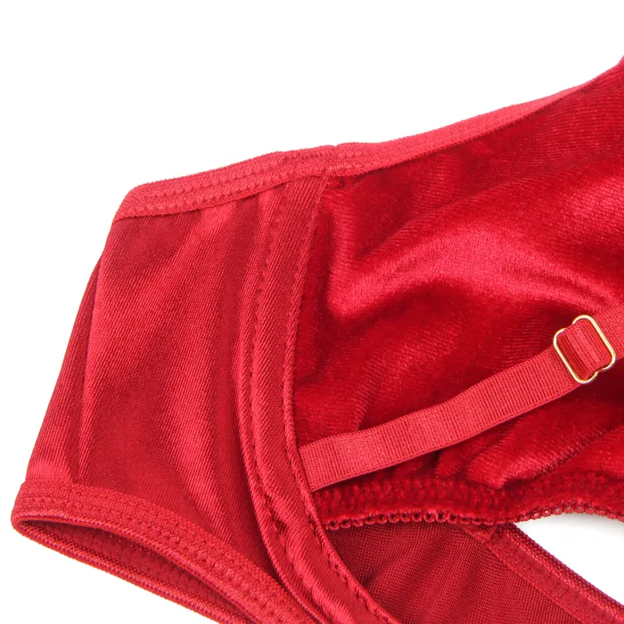 YesX Female Sex Toys YesX YX872Q Hollow Cut Halter Bra Set Up To 2XL YesX Female Sex Toys YesX YX872Q Hollow Cut Halter Bra Set Up To 2XL