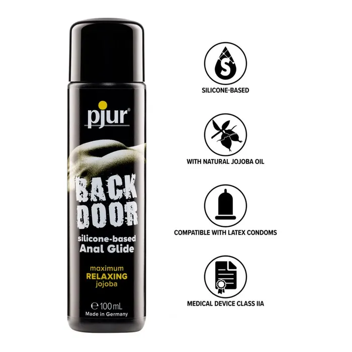 Anal Pjur Back Door Relaxing SiliconeBased Anal Glide 100ml Pjur