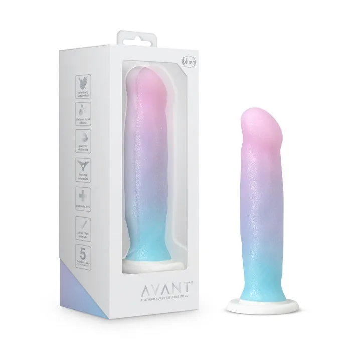 Dildos Blush Novelties Avant D17 Lucky Rainbow 203 cm Dong